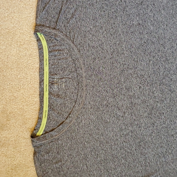 Calvin Klein performance gray shirt size Large - Picture 8 of 11